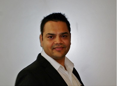 Professional portrait of Manish Jain, Managing Partner at Gravity Serv LLP